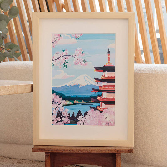 Paint by Numbers Kit | Mount Fuji