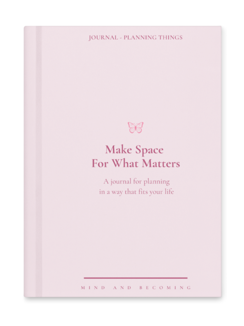 Hardcover Notebook in light pink