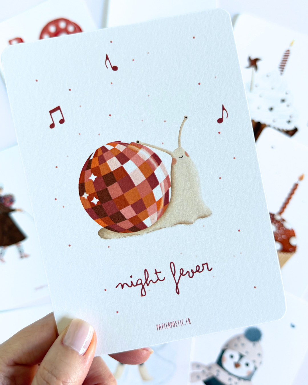 Greeting Card | Party Snail