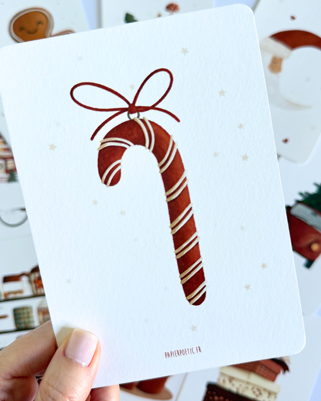 Greeting Card | Candy Cane