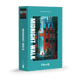Puzzle box titled 'Midnight Walk' by Picceley on a stand with a green background