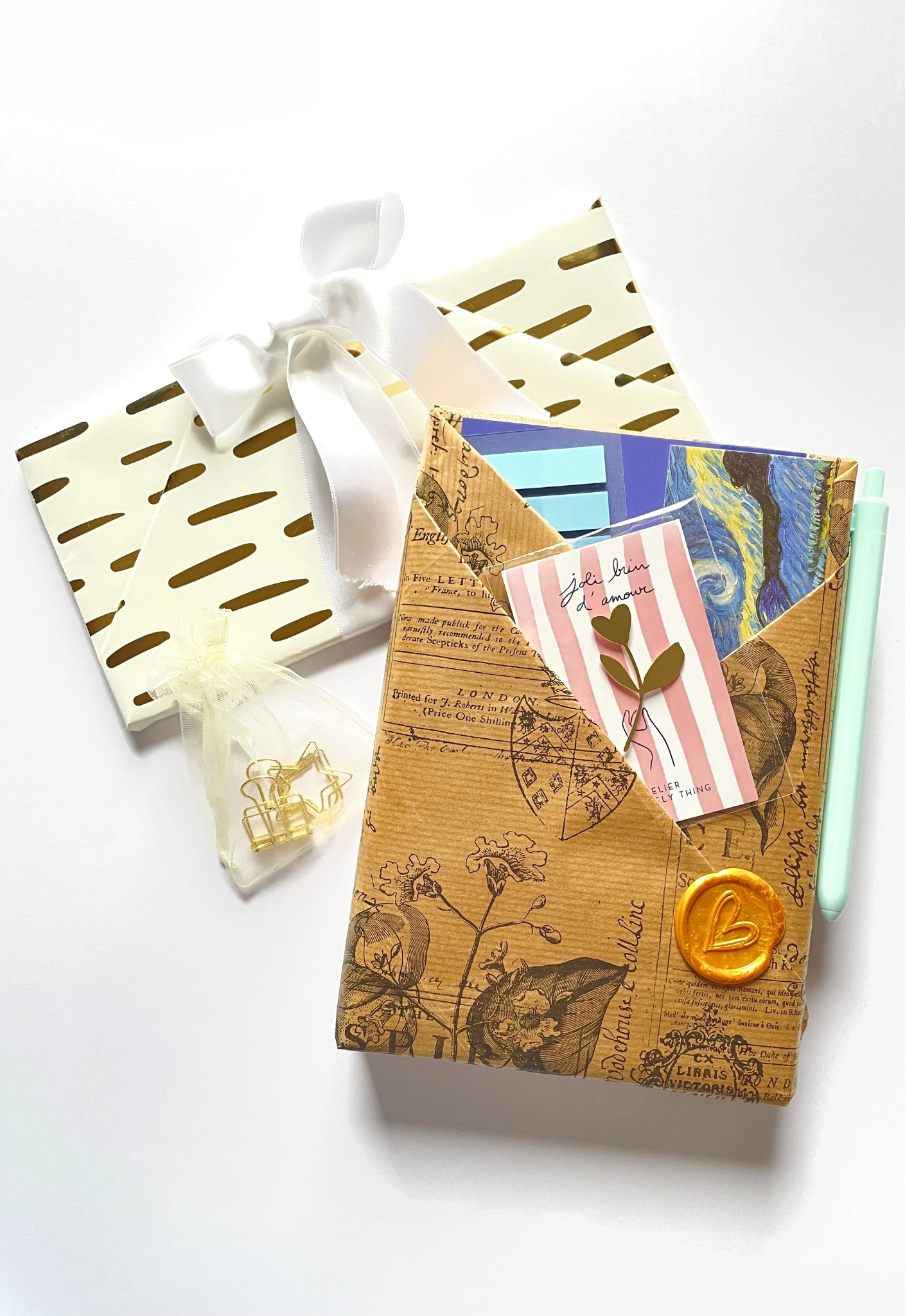 The Wrapped Notebook Edition | Blue