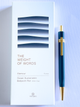 Glamour Evolve - Ballpoint Pen with Clip| Sea Indigo
