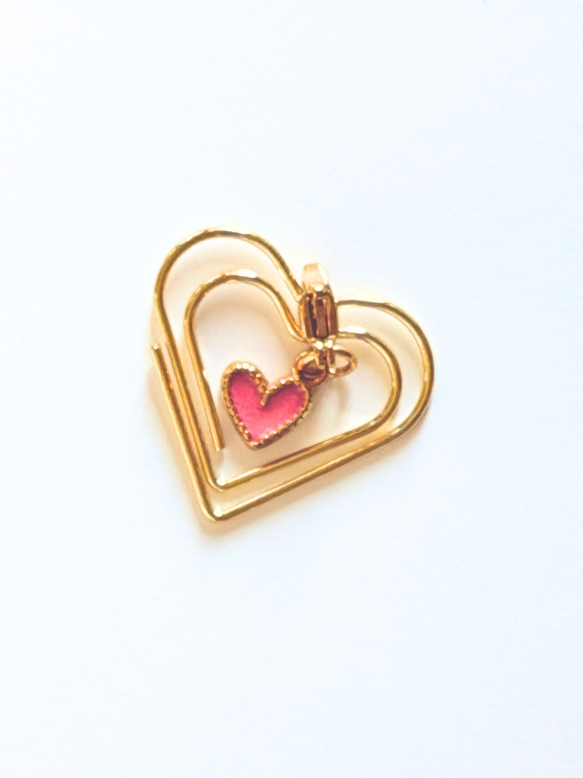 Bookmark Set with Charm | Pink