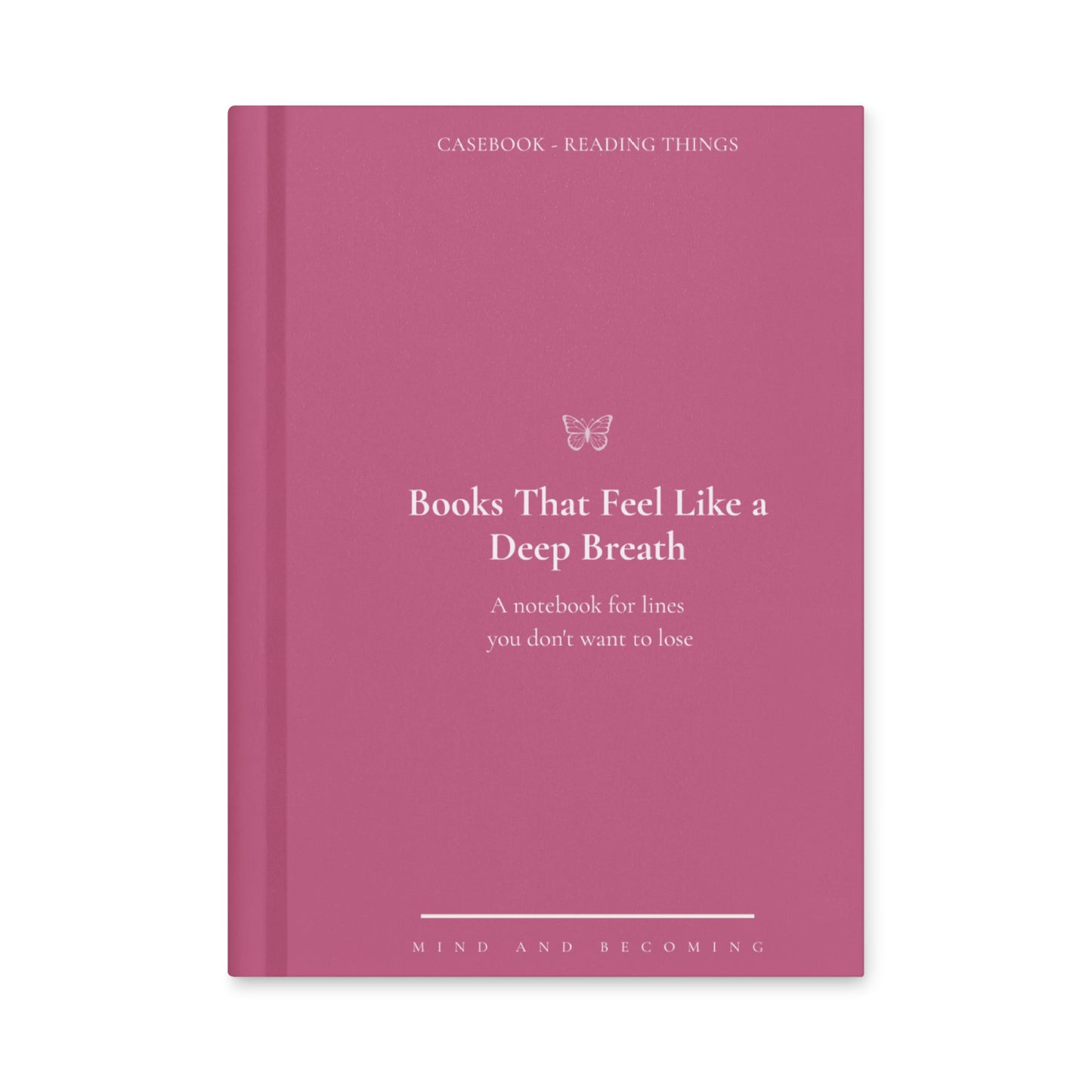 Reading things notebook berry