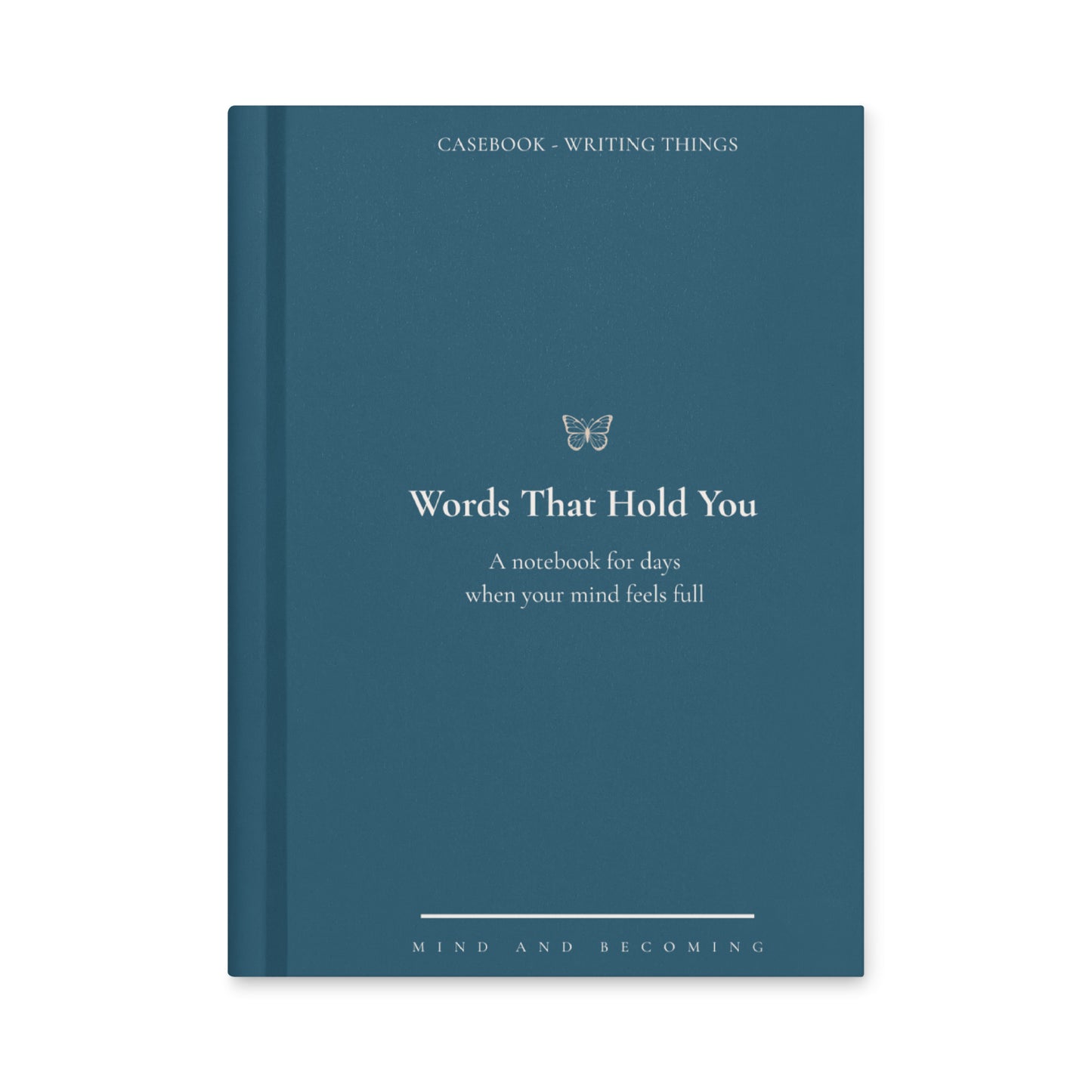 Hardcover notebook teal