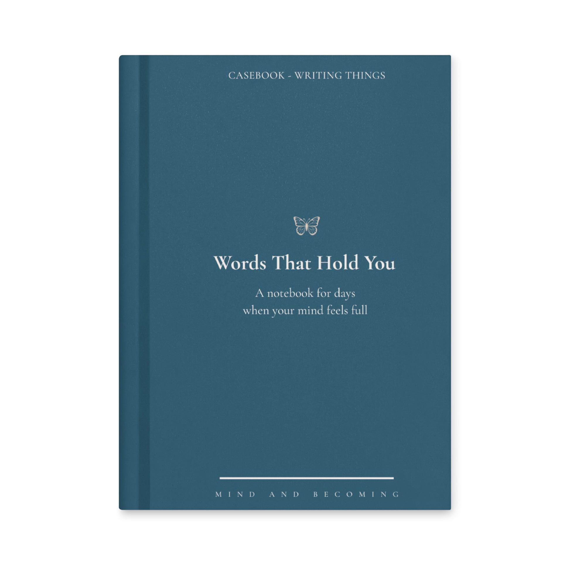 Hardcover notebook teal