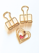 Bookmark Set with Charm | Pink
