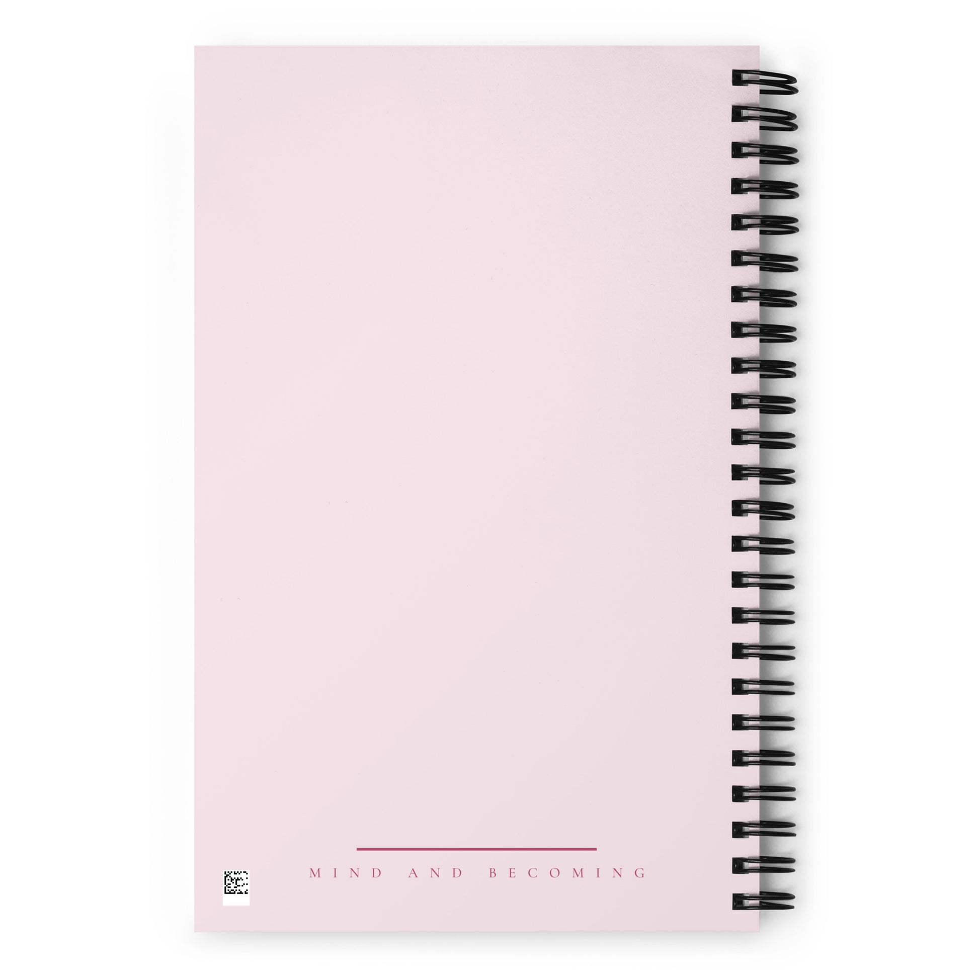 Notebook soft pink back