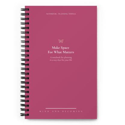 Notebook Make Space Berry