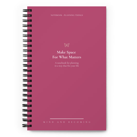 Notebook Make Space Berry