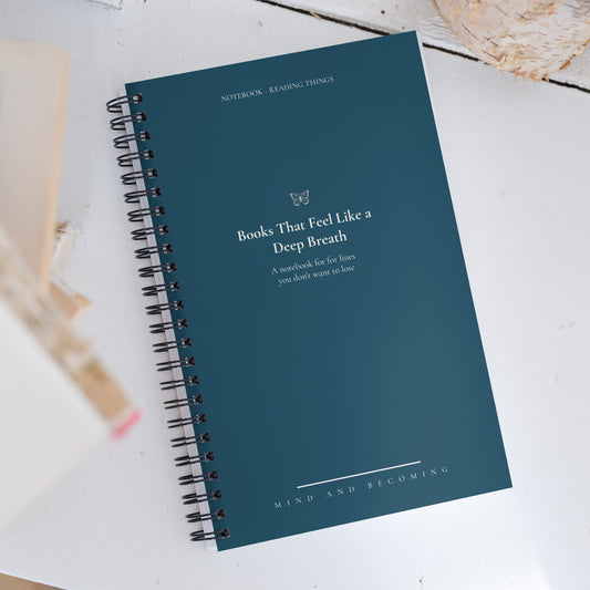 Books that feel TEAL Notebook