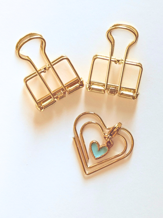 Bookmark Set with Charm | Turquoise